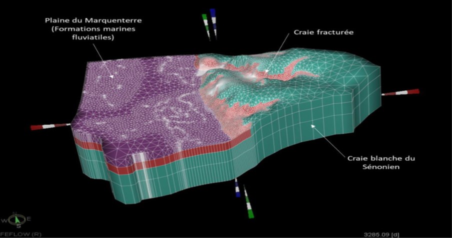 Fondasol Geothermie Feflow