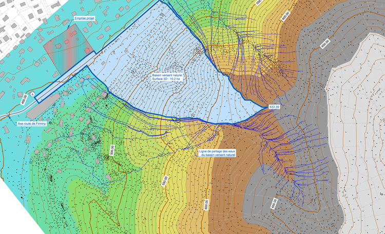 Ecartip BIM Hydro VUE EN PLAN 750X456px