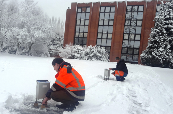 Reconnaissances et mesures géophysiques