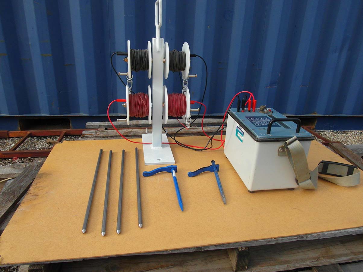 Mesure de la résistivité électrique