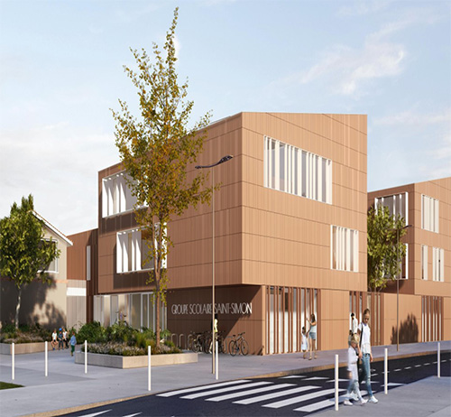 TOULOUSE Groupe Scolaire Saint Simon TRT 1